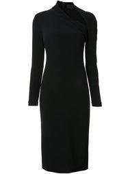 asymmetric neck dress Cushnie Et Ochs