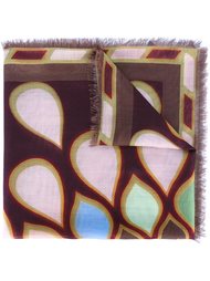 'Optical' print scarf Givenchy