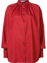 poplin gathered shirt Tome