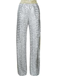 sequin wide leg trousers Faith Connexion