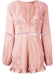 v-neck playsuit For Love And Lemons