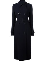long belted trench coat DKNY