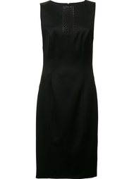 laser-cut detail dress Carolina Herrera