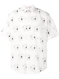 'cards' print shortsleeved shirt Enfants Riches Deprimes