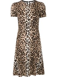 cheetah print dress Carolina Herrera