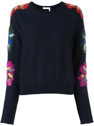 floral sleeve jumper Chloé