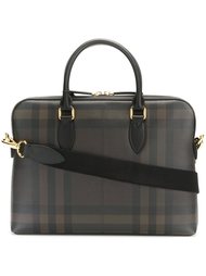 сумка для ноутбука в клетку 'house check' Burberry Runway