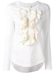 блузка с оборками Chloé