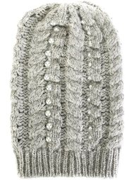 декорированная шапка-бини Ermanno Scervino