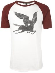 футболка 'Pegasus' Roberto Cavalli
