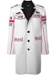 'racer' printed mid coat KTZ