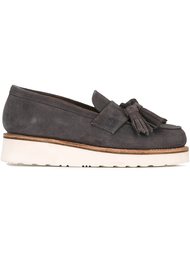 tassel detailing platform loafers Grenson