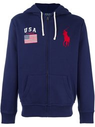 толстовка с вышитым логотипом Polo Ralph Lauren