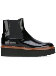 ботильоны с эластичными вставками Tod's
