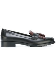 лоферы с бахромой и кисточками Tod's