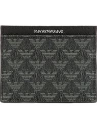 визитница с принтом логотипа Emporio Armani