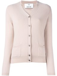 кашемировый набор из футболки и кардигана Allude