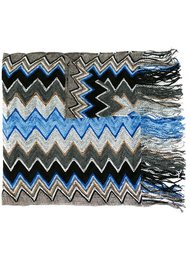 шарф с зигзагообразным узором Missoni