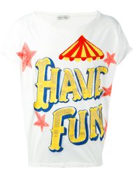 футболка с принтом 'Have Fun'  Faith Connexion