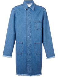 denim mid coat Marques'almeida