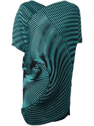 плиссированный топ спиральной формы Issey Miyake