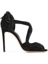 rear zip sandals Casadei