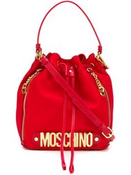 сумка-мешок с логотипом Moschino