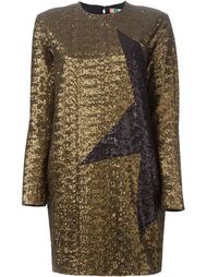 платье с пайетками  MSGM