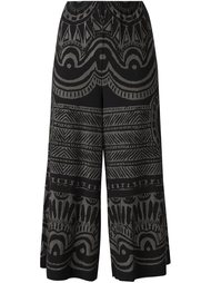 брюки 'Pot Painted Pottery' Pleats Please By Issey Miyake