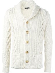 cable knit cardigan  Roberto Collina