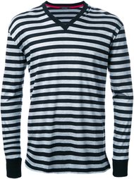 skull print striped T-shirt Loveless