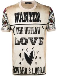 Western poster print T-shirt  Dolce &amp; Gabbana