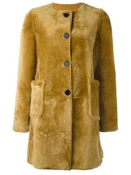 двухстороннее пальто из овчины Marni