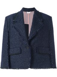 укороченная куртка в стиле накидки Thom Browne