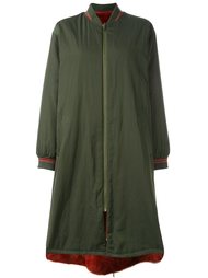 reversible coat Army Yves Salomon