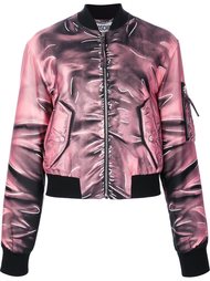 trompe-l'œil bomber Moschino