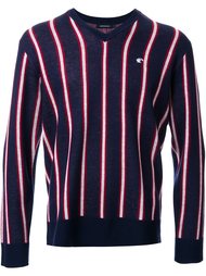 skull patch striped jumper Loveless