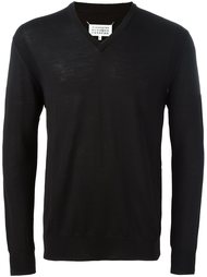 v-neck jumper Cerruti 1881