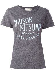 logo print T-shirt Maison Kitsuné