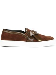 knotted detail slip on sneakers Louis Leeman