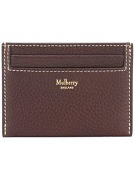 logo plaque cardholder Mulberry