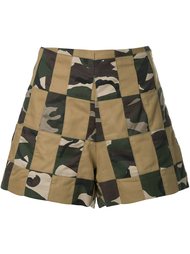 patchwork shorts  Manning Cartell
