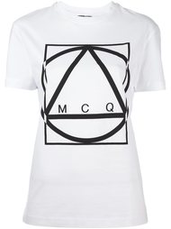 футболка с принтом Multi Geo McQ Alexander McQueen