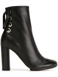 tie fastening ankle boots Proenza Schouler