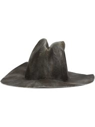 burnt wide brim hat  Reinhard Plank