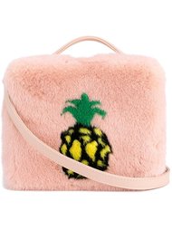 mink pineapple shoulder bag Natasha Zinko