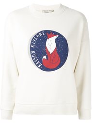 Dan-ah Kim moon print sweatshirt Maison Kitsuné