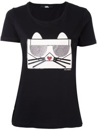 футболка Choupette Karl Lagerfeld
