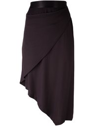 асимметричная юбка миди Ann Demeulemeester