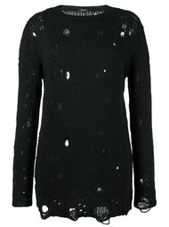 distressed jumper R13